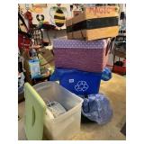 RECYCLING TRASH CAN, BINS AND BASKET, LANDLINE