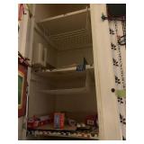 ITEMS IN PANTRY, WIRE HANGING BASKETS, KITCHEN