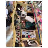 GLASS CASES, BUTTONS, ETC.