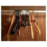 WOODEN AND PANT HANGERS