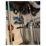 ITEMS ON WALL NEAR PIPE BASEMENT, SEE PHOTOS