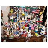 ALL CONTENTS ON TOP OF DRESSER, TOILETRIES,