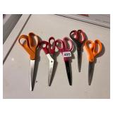 5 PAIR OF SCISSORS