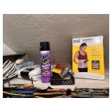 ITEMS ATTACHED TO THE WALL/BACK OF CLOSET DOOR