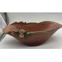 ROSEVILLE SNOWBERRY CONSOLE BOWL IN SALMON PINK