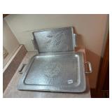 RAISE DESIGN HAMMERED ALUMINUM TRAY