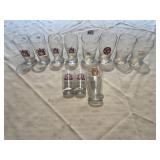 ASSORTED BEER GLASSES