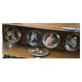 5 DECORATIVE COLLECTIBLE PLATES, ROYAL CORNWALL