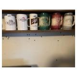 ASSORTED STEINS