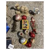 VINTAGE SANTA, VINTAGE ANGEL TREE TOPPER IN BOX