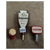 DUQUESNE PILSENER BEER TAPS