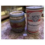 BARREL BANK, BUDWEISER LAGER BEER BANK