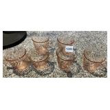 PINK SWIRL PUNCH CUPS