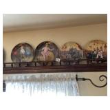 4 LIMITED EDITION COLLECTORS PLATES