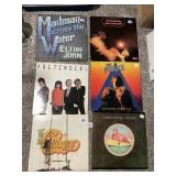 6 RECORD ALBUMS INCLUDING CHICAGO, ELTON JOHN,