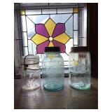 ATLAS EZ SEAL JAR, BLUE BALL PERFECT MASON AND