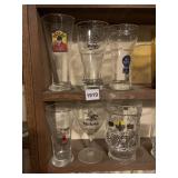 6 GLASSES INCL. TETLEY