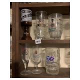 6 BEER GLASSES SAM MIGUEL