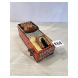 YOKE TIN HIPPO BANK MADE IN JAPAN