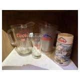 1 PLASTIC COORS BEER GLASSES 1992 ROCKY MTN