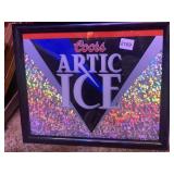 COORS ARTIC ICE SPARKLE MIRROR BACK WALL HANGING