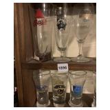 6 BEER GLASSES INCL. BASS