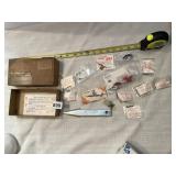 FISH SCALER, SNAP SWIVELS, SPINNER LURES