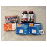 MATCHES, ALCOHOL SWABS, 2 BOTTLES SEALED 500 MG