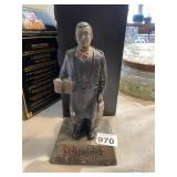 CAST IRON SCHMIDTS BARTENDER FIGURE WITH SPOT TO