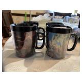 1988 SNAP ON TOOLS INSULATED PLASTIC MUG SET