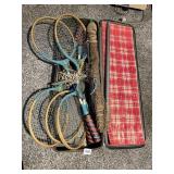 BADMINTON RACKETS VINTAGE