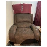 DEEP BROWN RECLINER