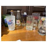 IRON CITY SALT AND PEPPER SCHLITZ GLASS ETC.