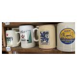 4 COLLECTOR STEINS