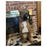 LIFE SIZE BOXER DOG GREAT SECURITY DOES HAVE