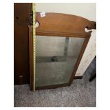 WOOD FRAME MIRROR