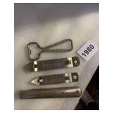 SILVER TOP BEER, DUQUESNE OPENERS