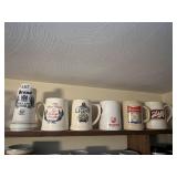 ASSORTED STEINS