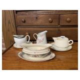 GRAVY BOATS , CREAMERS INCLUDING NORITAKE,
