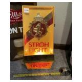 STROH LIGHT ON TAP LIGHT UP SIGN