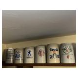 ASSORTED STEINS