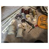 BELL, BOTTLE OPENER, CANS ETC.