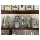 WARSTEINER GLASSES AND MUG