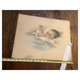 BESSIE PEASE GUTMANN SLEEPING BABY PRINCE