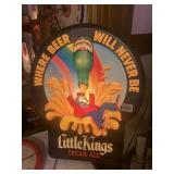 WHERE BEER WILL NEVER BE LITTLE KINGS CREAM ALE