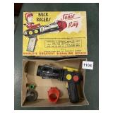 BUCK ROGERS SONIC RAY GUN WITH ORIGINAL BOX, SOME
