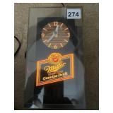 MILLER GENUINE DRAFT BEER CLOCK