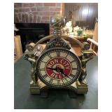 IRON CITY BEER MANTLE CLOCK