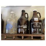 3 GROWLER BEER JUGS