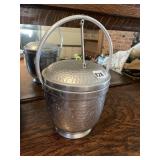 NASCO HAMMERED ALUMINUM ICE BUCKET MADE IN ITALY